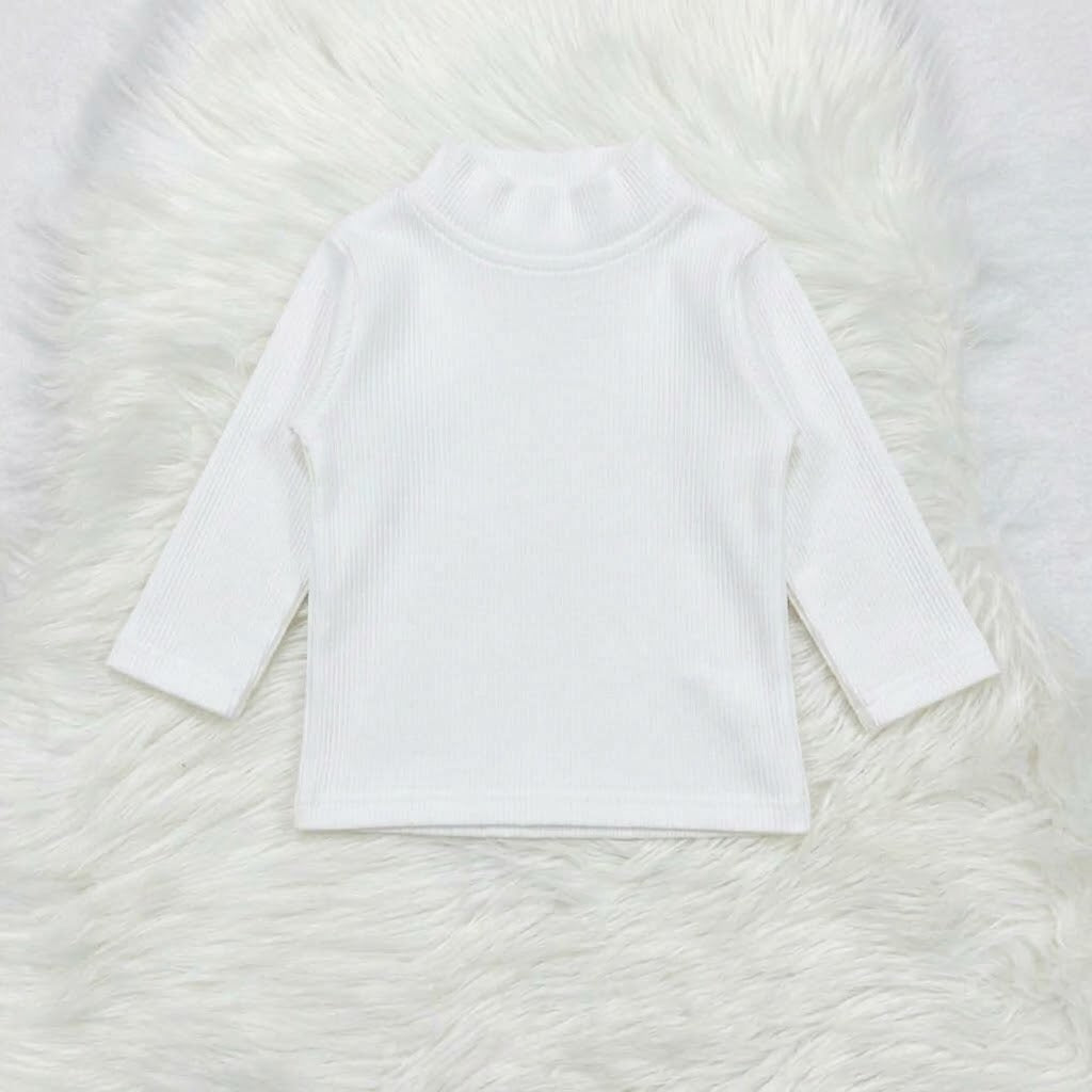 White pink turtleneck winter stuff