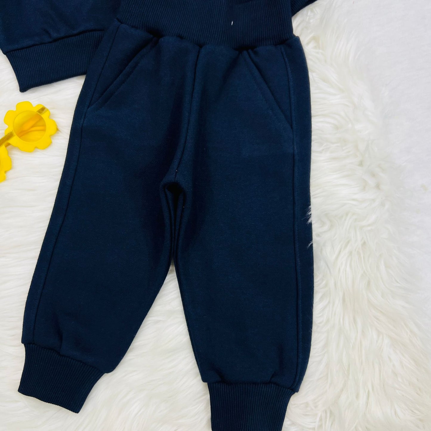 Navy Sweat Shirt Navy Trouser Fleece