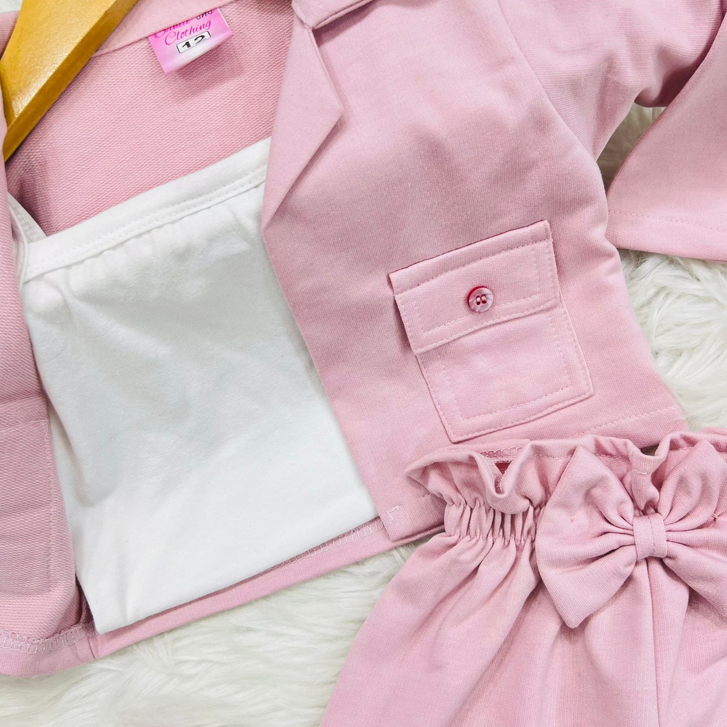 Pink Cord Set Terry Stuff