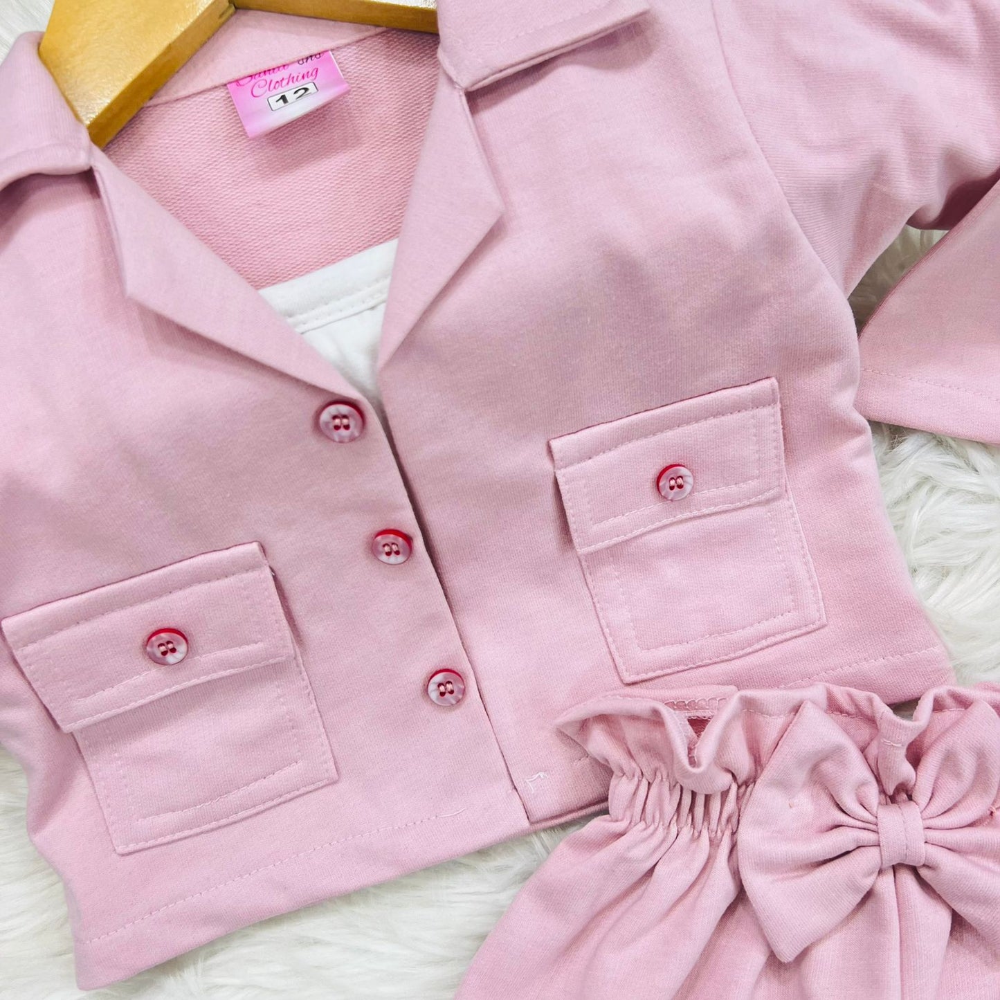 Pink Cord Set Terry Stuff