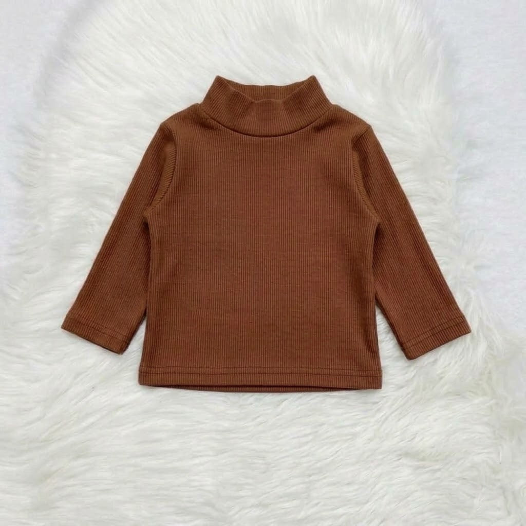 Brown   turtleneck winter stuff