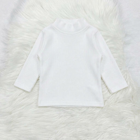 White  pink turtleneck winter stuff