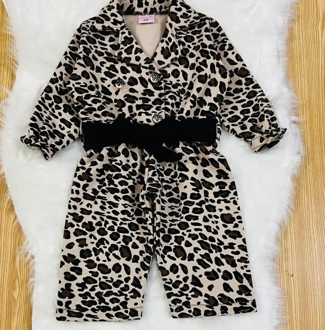 Cheeta Jumpsuit Fleece Stuff