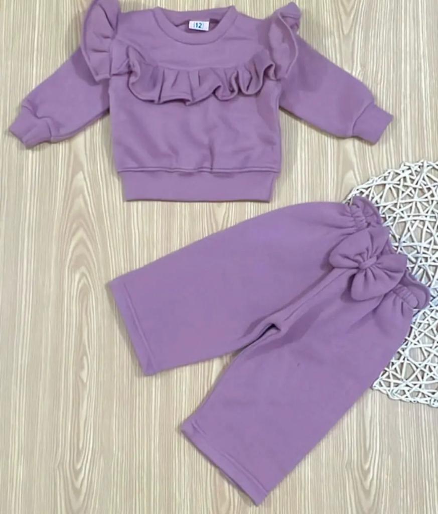 Purple Top Trouser Fleece Stuff