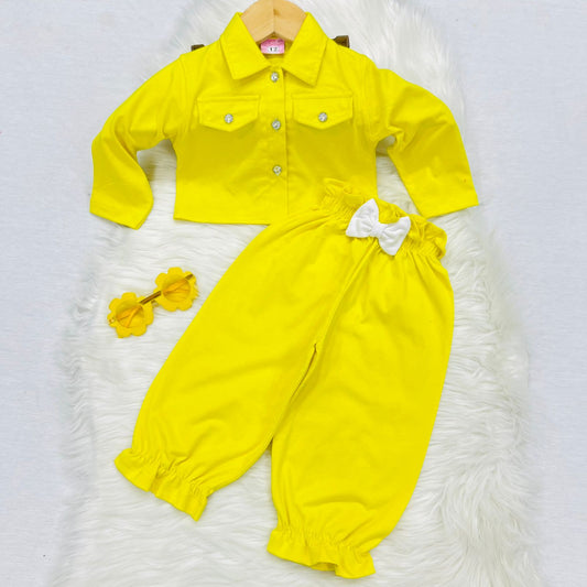Yellow Jacket Yellow Trouser Blended Stuff