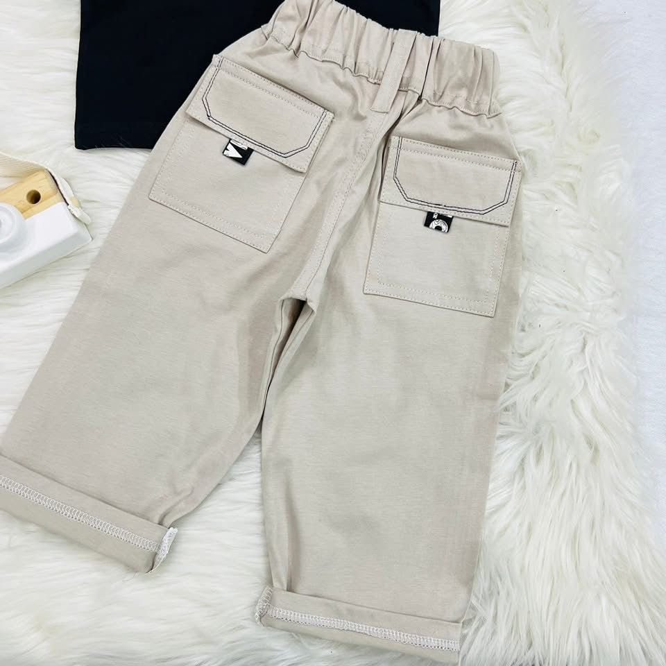 Black Hoody Skin Pocket Trouser Blended Stuff