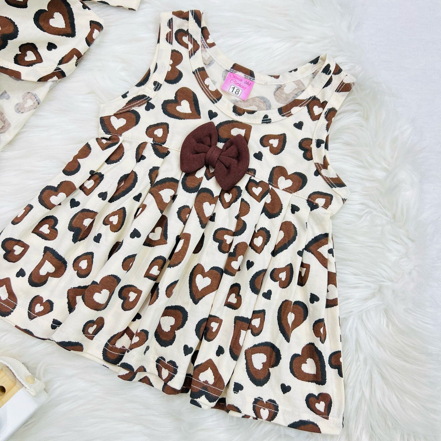 Skin Heart Coat Skin Heart Frock Blended Stufff