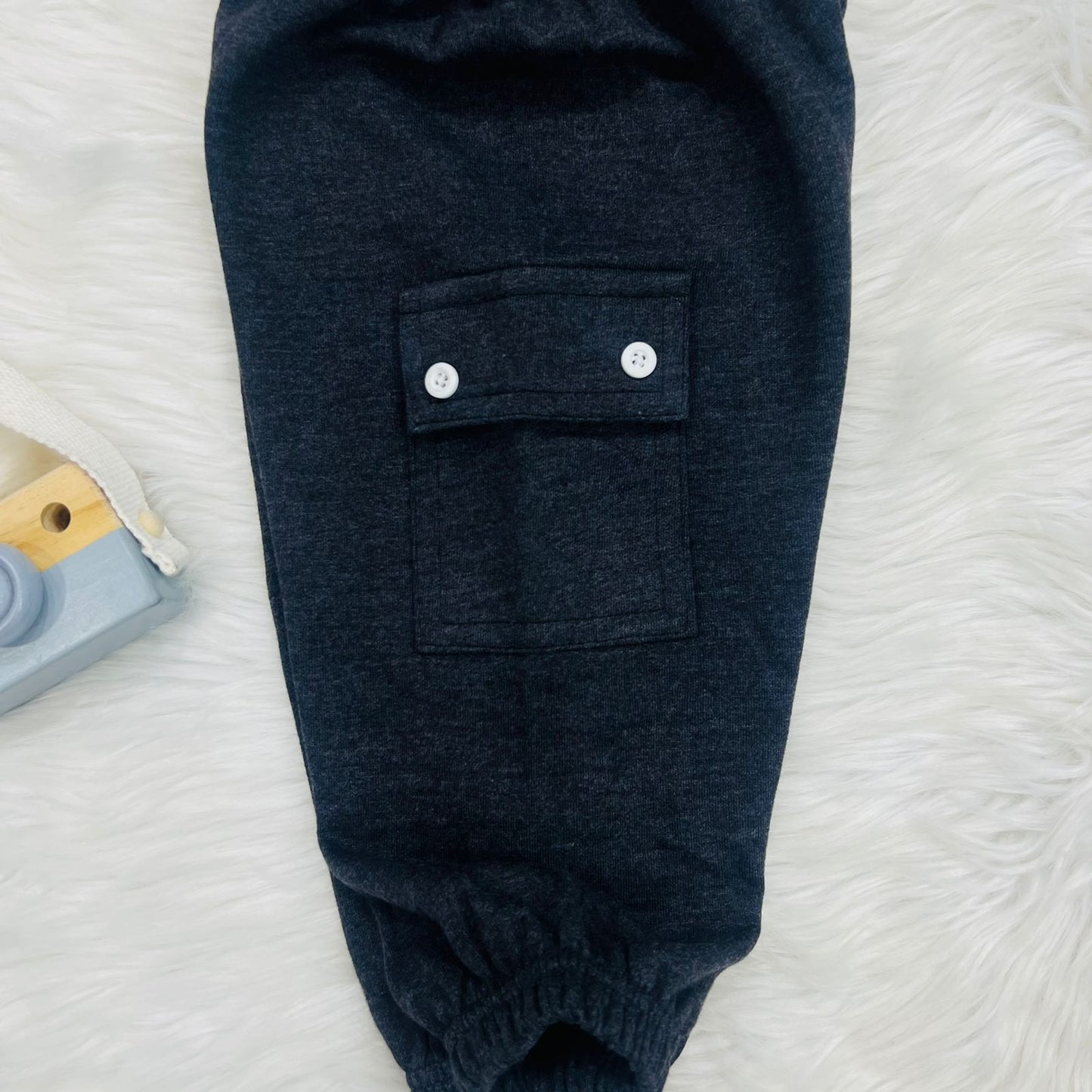 Charcoal Grey Cord Set Winter Terry Stuff