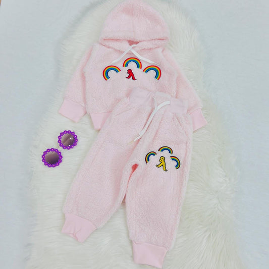 Pink Rose Hoodie Trouser Furr Stuff