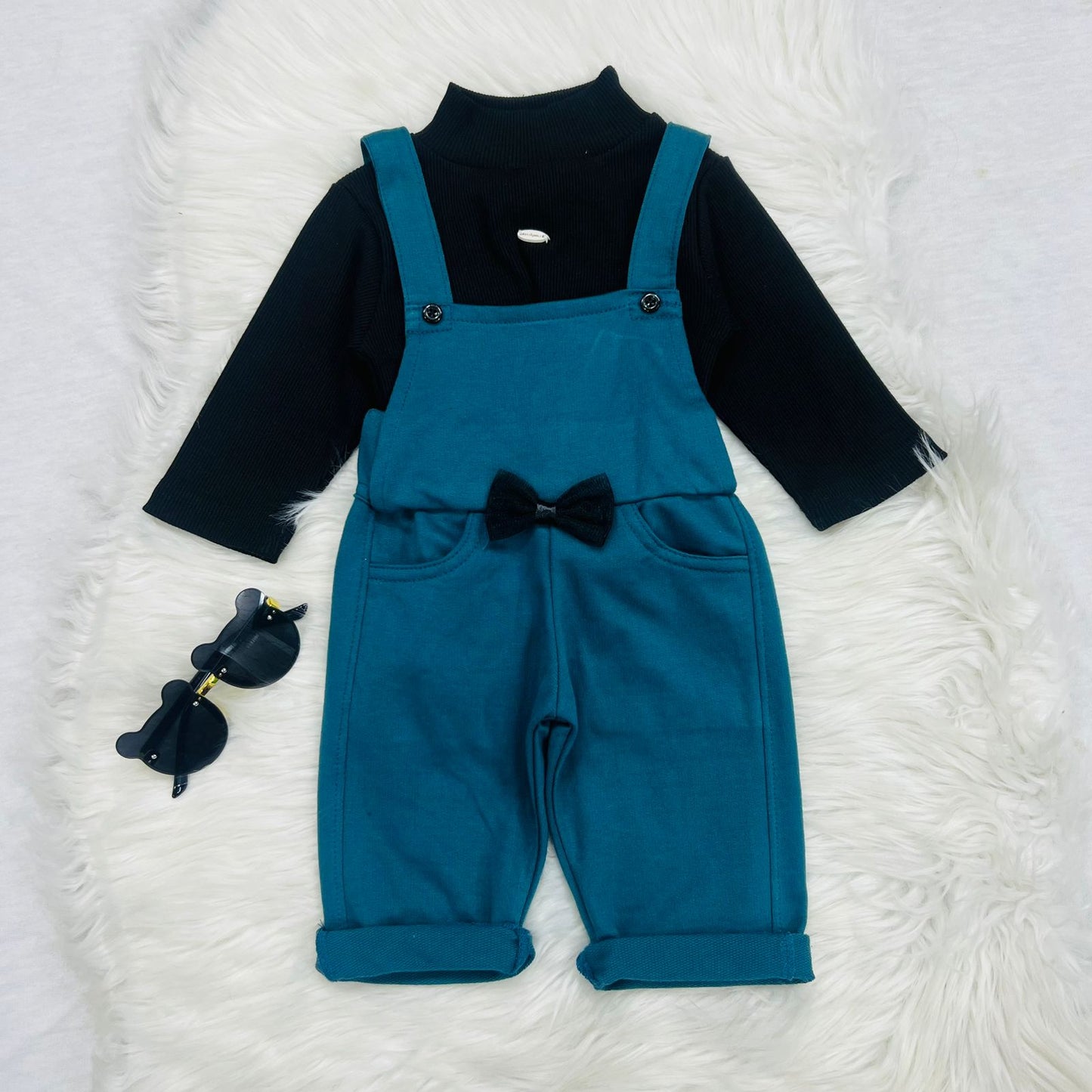 Black Mock Neck Zink Dangree Terry Winter Stuff