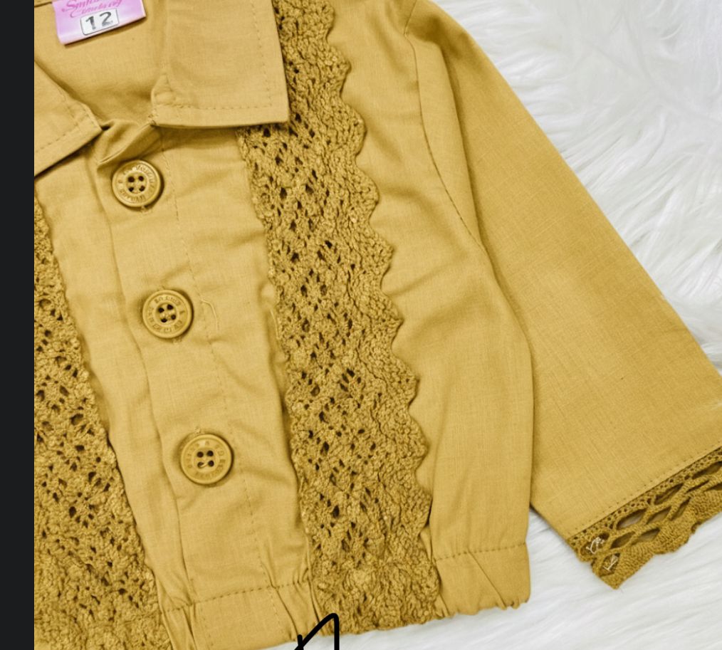 Mustard Top Long Skirt Summer Cotton Stuff