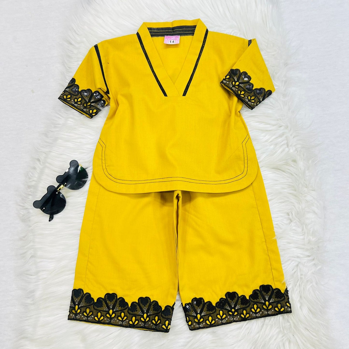 Mustard Cord Set Cotton Stuff