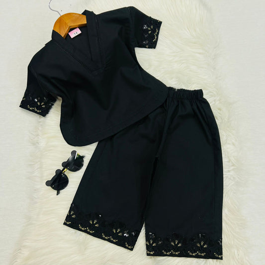 Black Cord Set Cotton Stuff