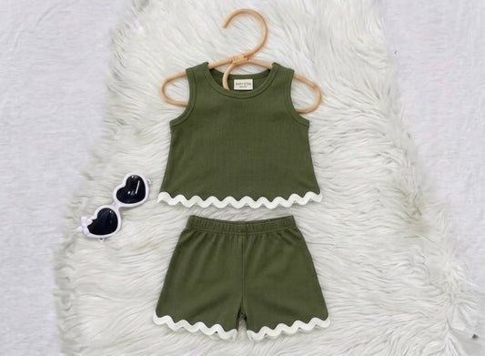 Olive Green Blended Stuff