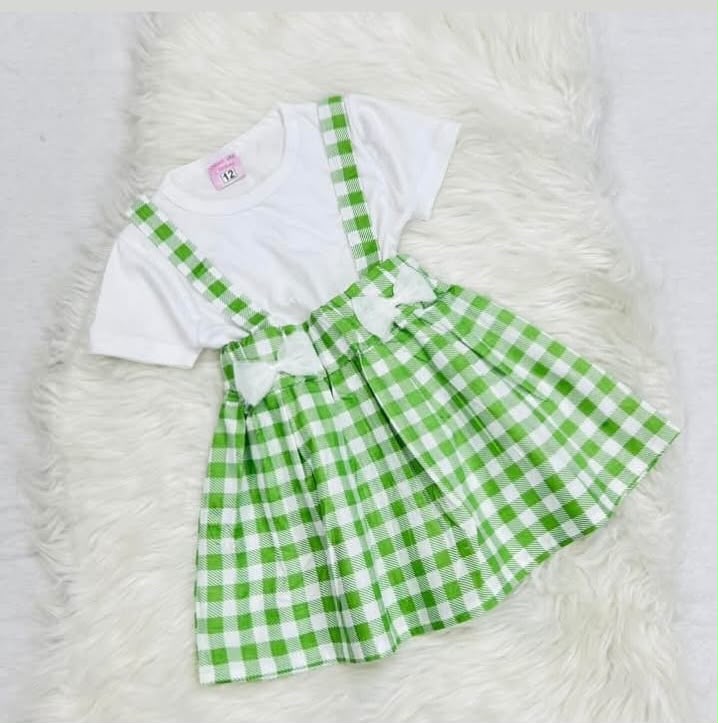 White Green Check Boy Shirt Shorts Cotton Stuff